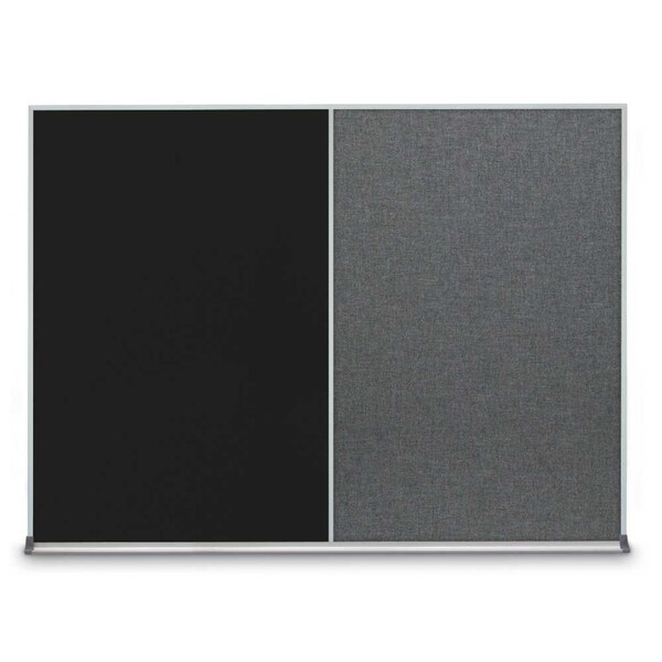 Triple Door Radius Corkboard, 72"X36", B